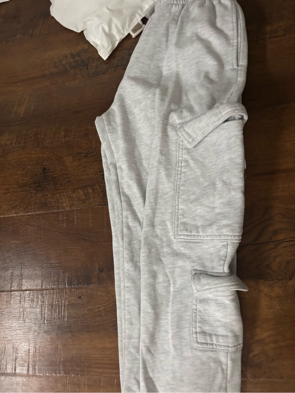 Garage Kids Heather Gray Cargo Joggers